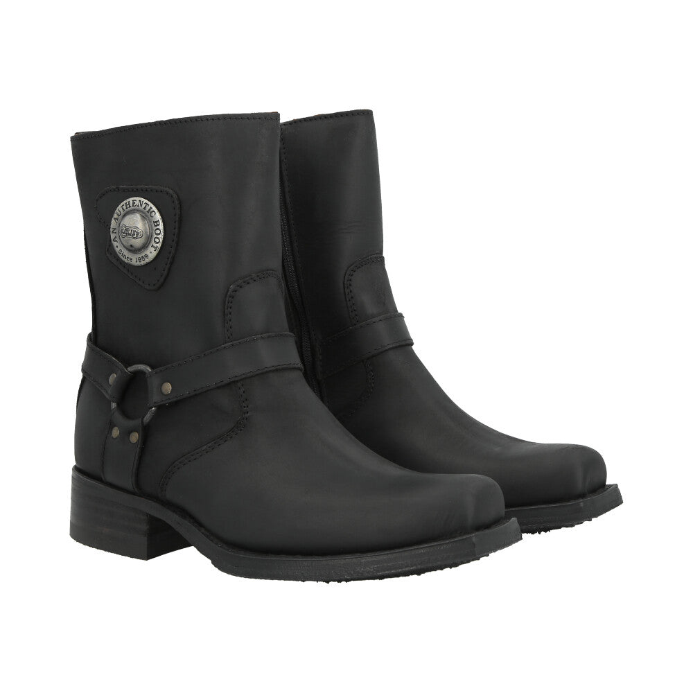 Bota Moto Trebol Negra Loblan