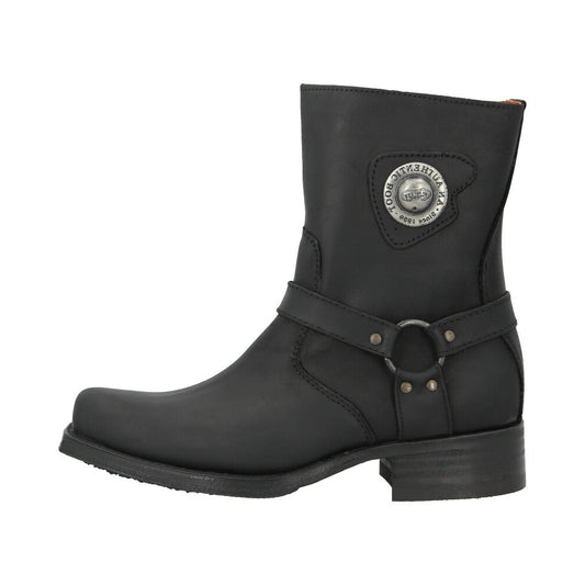 Bota Moto Trebol Negra Loblan