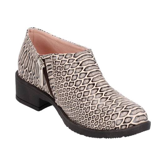 Zapato Snake Beige