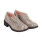 Zapato Snake Beige