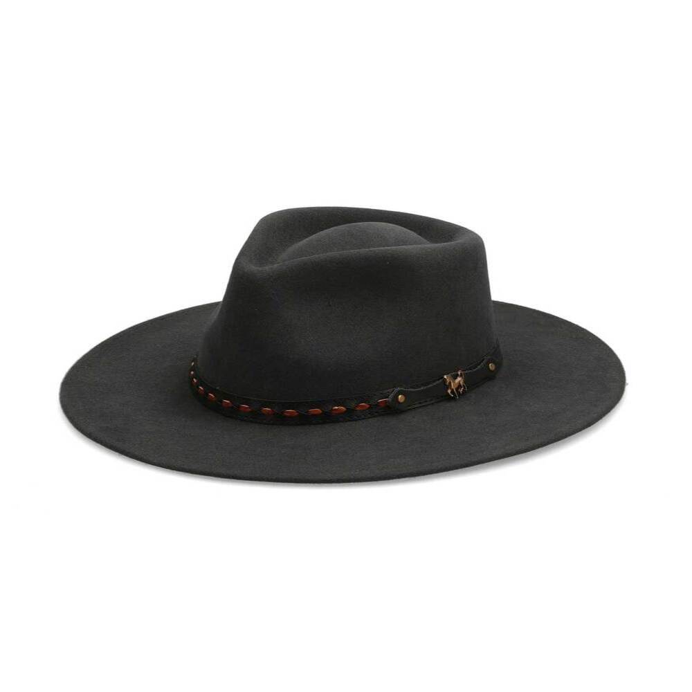 Sombrero Paño Australiano Gris oscuro