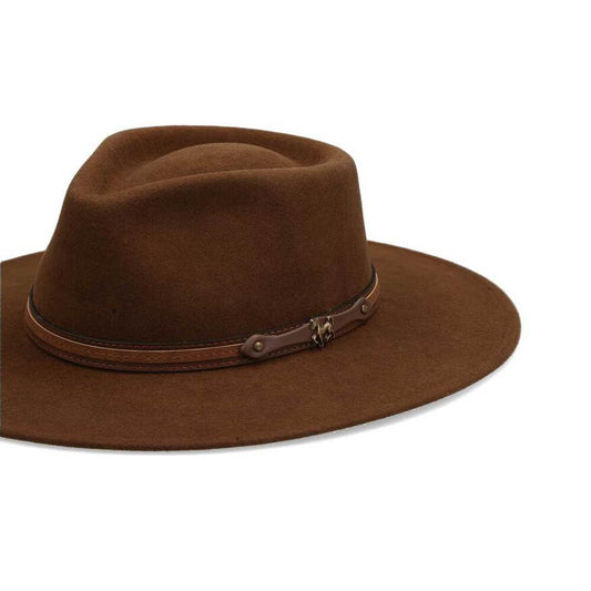 Sombrero Paño Australiano Marron